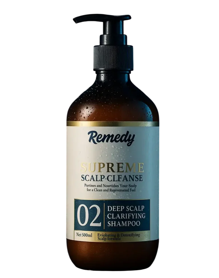 شامپو پاک کننده عمیق اسکالپ 500 میل برند Remedy