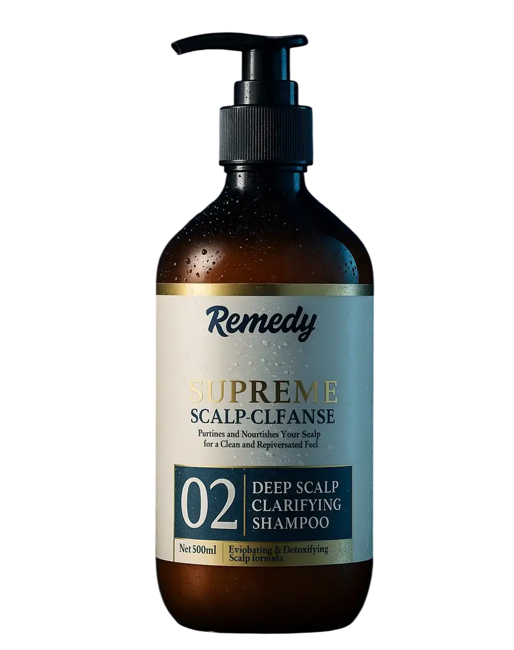 شامپو پاک کننده عمیق اسکالپ 500 میل برند Remedy