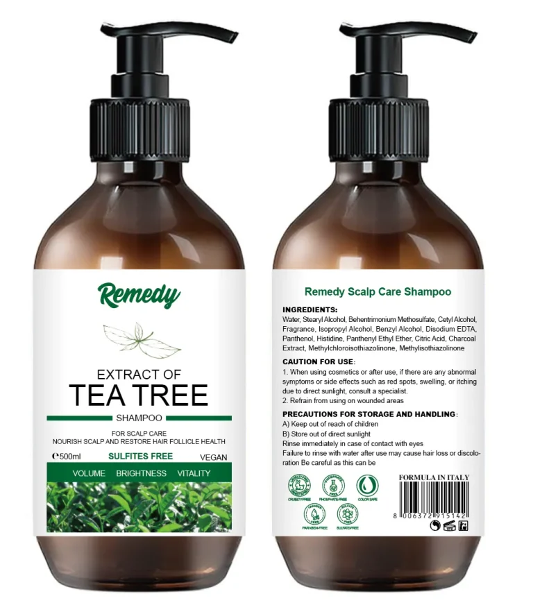 شامپو اسکالپ درخت چای ۵۰۰ میل Remedy