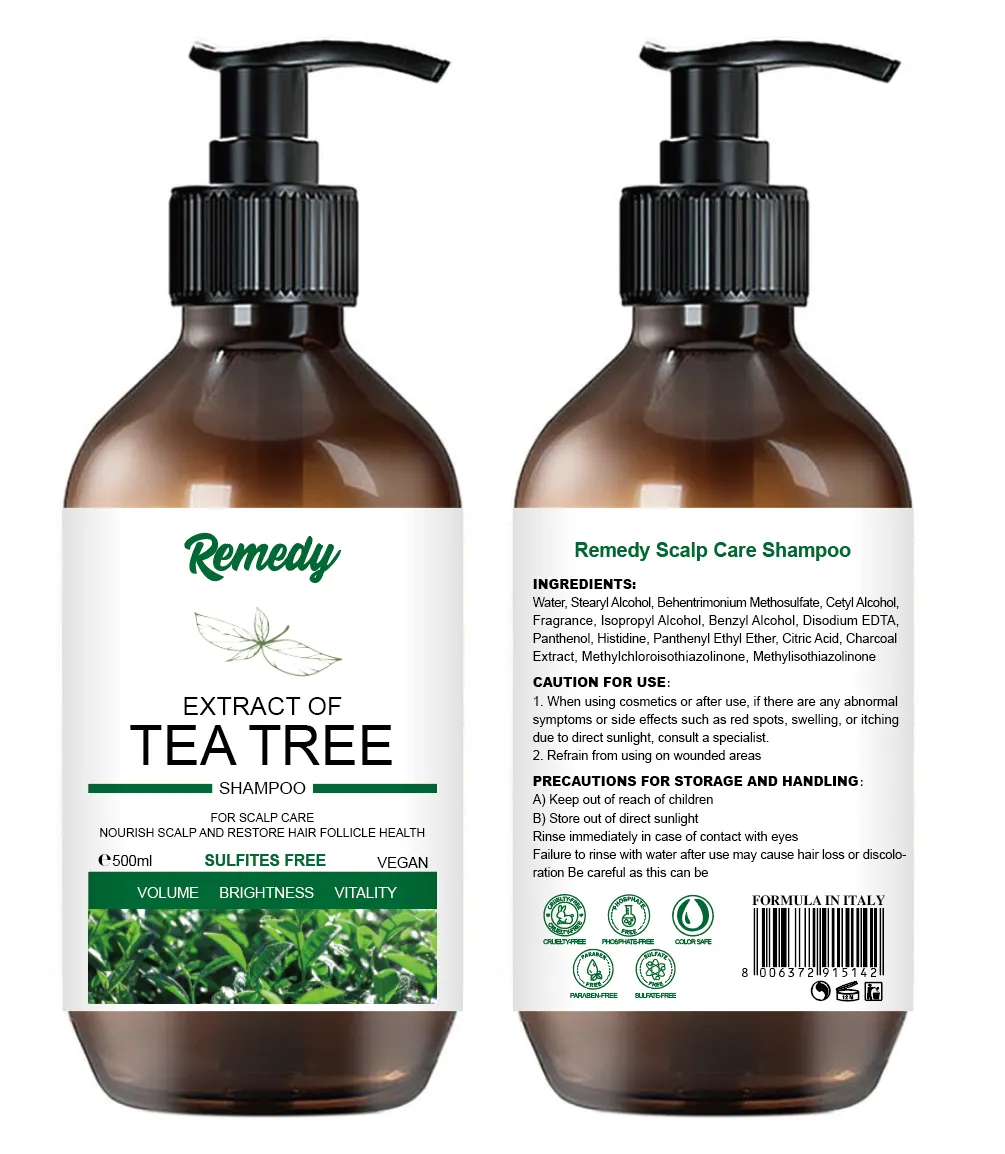 شامپو اسکالپ درخت چای ۵۰۰ میل Remedy