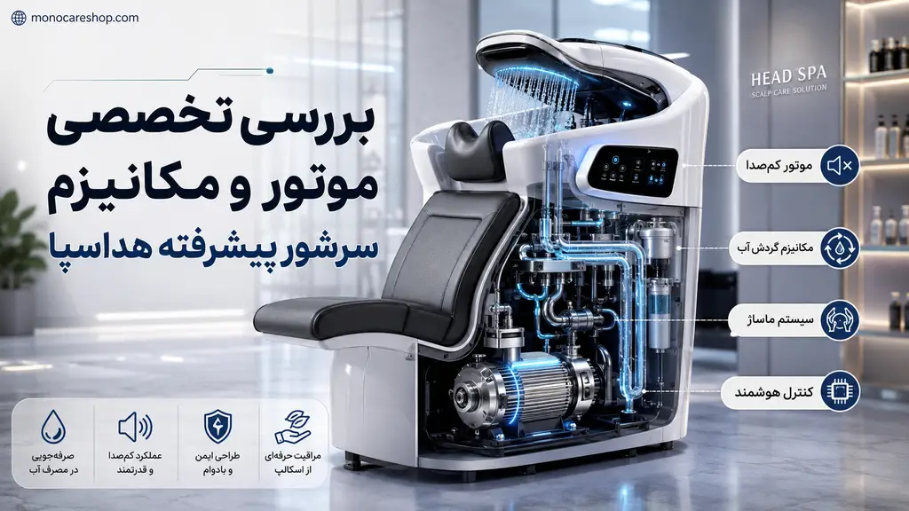 بررسی تخصصی موتور و مکانیزم سرشور پیشرفته هداسپا