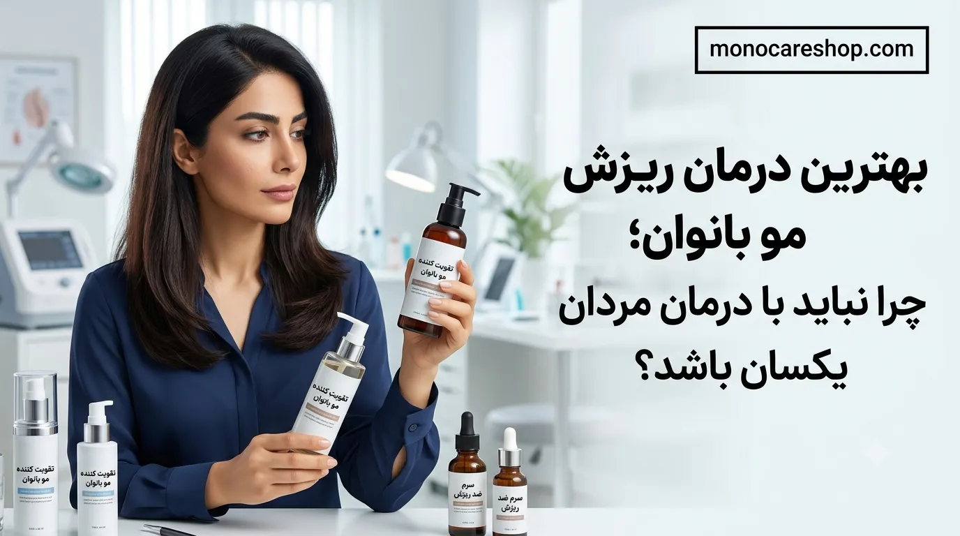 بهترین درمان ریزش مو بانوان؛ چرا نباید با درمان مردان یکسان باشد؟