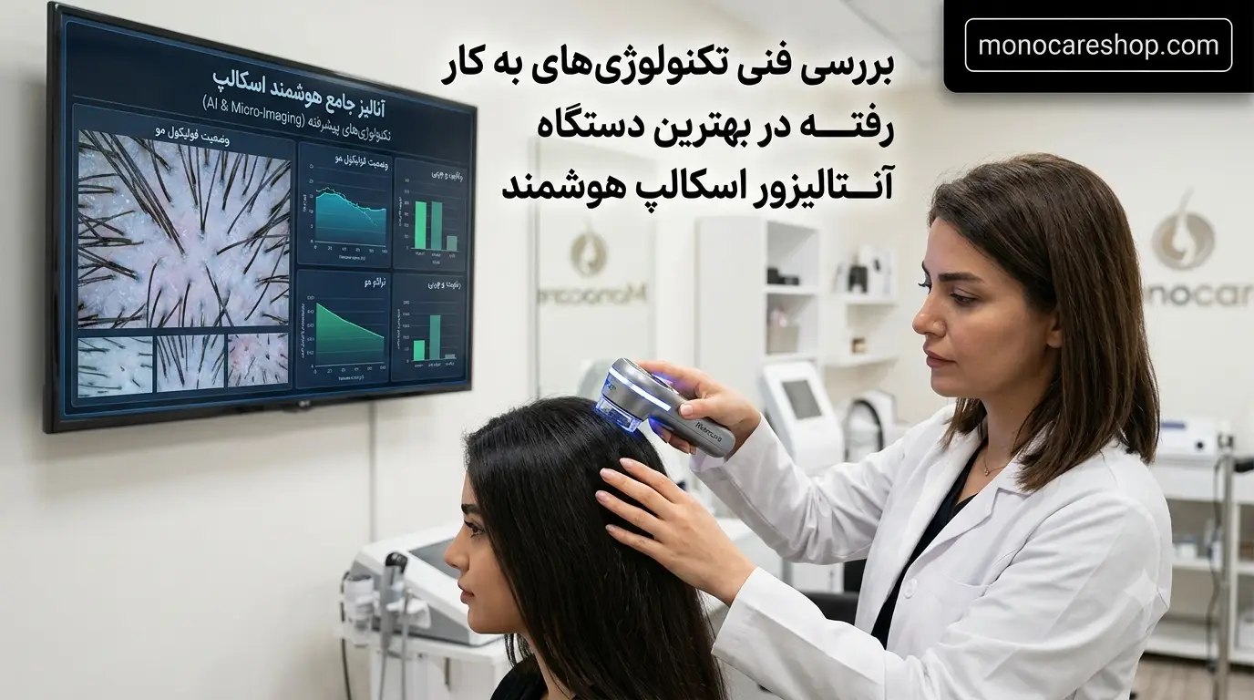 بررسی فنی تکنولوژیهای به کار رفته در بهترین دستگاه آنالیزور اسکالپ هوشمند