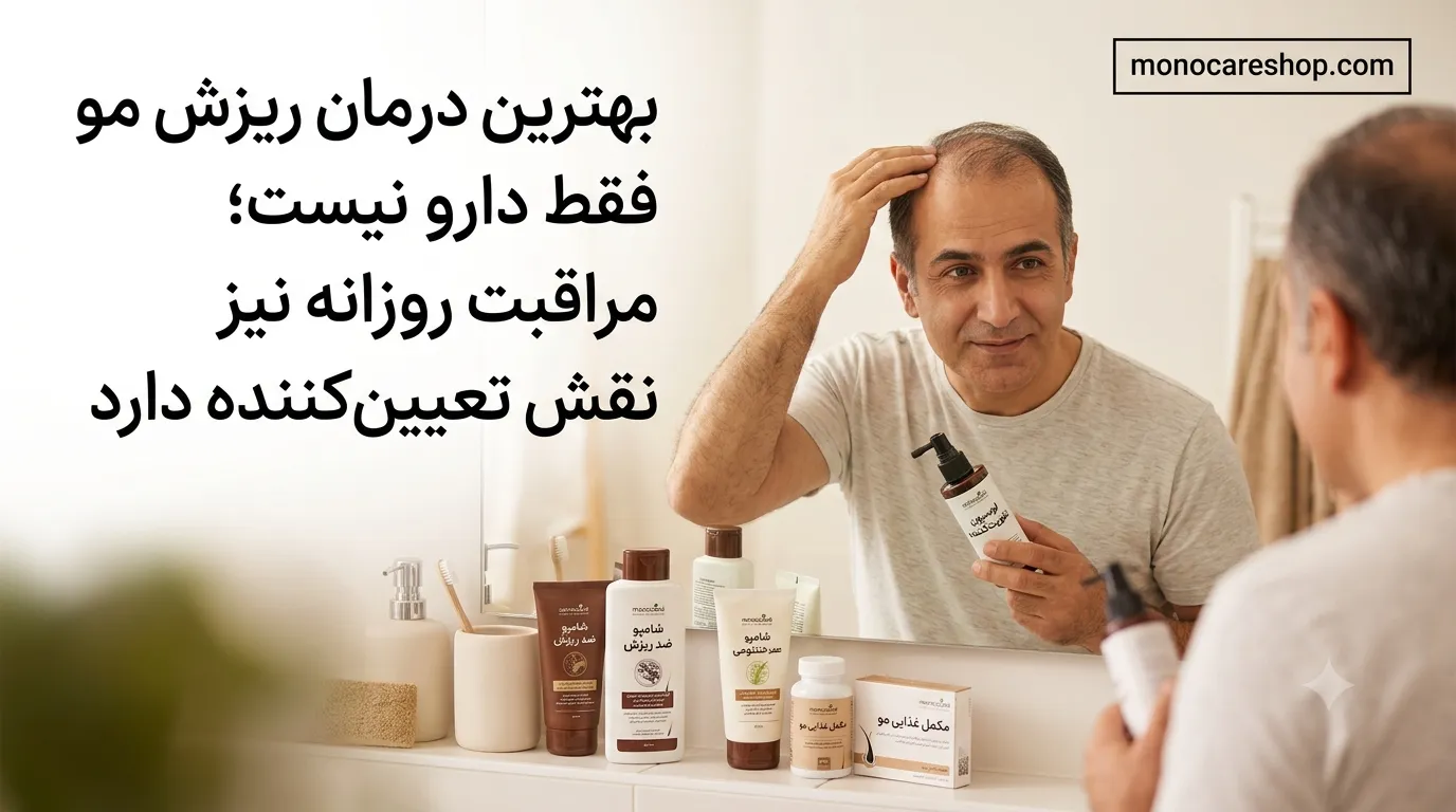 بهترین درمان ریزش مو فقط دارو نیست؛ مراقبت روزانه نیز نقش تعیینکننده دارد