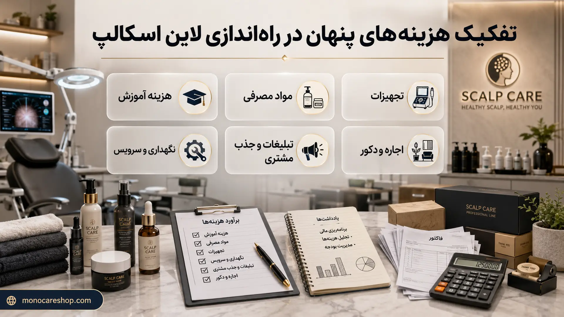 استراتژی قیمتگذاری و مدیریت هزینههای جاری لاین اسکالپ