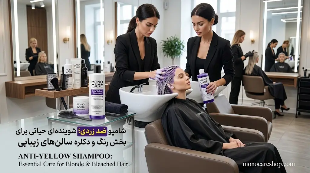 شامپو ضد زردی؛ شویندهای حیاتی برای بخش رنگ و دکلره سالنهای زیبایی