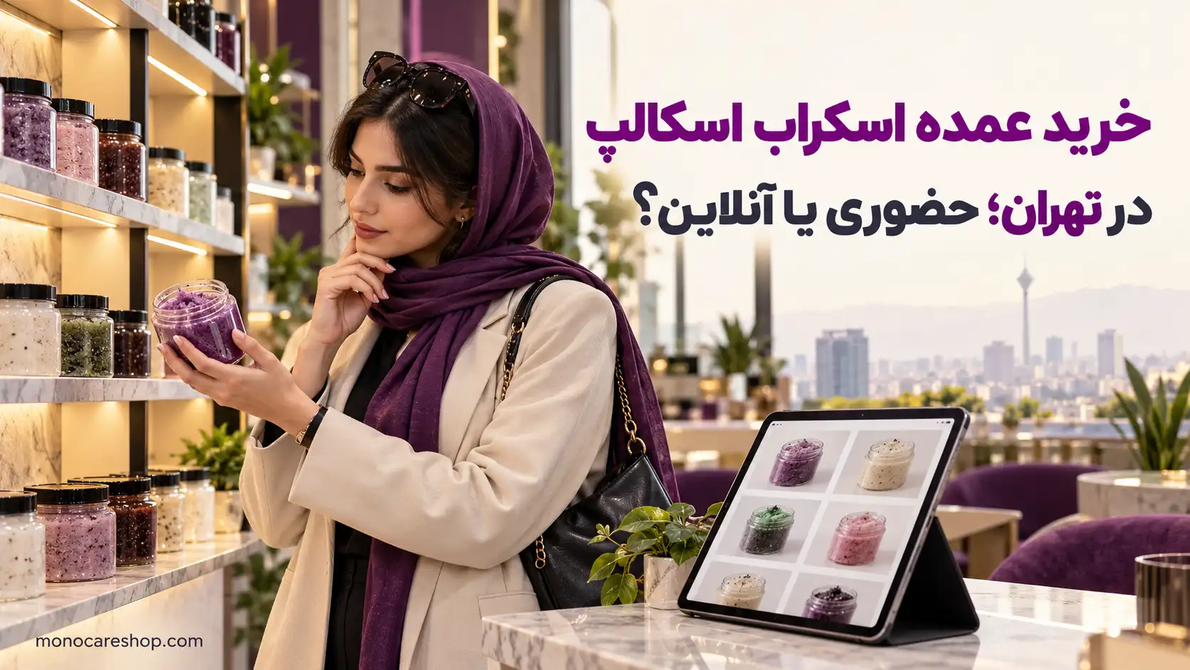خرید عمده اسکراب اسکالپ در تهران؛ حضوری یا آنلاین؟