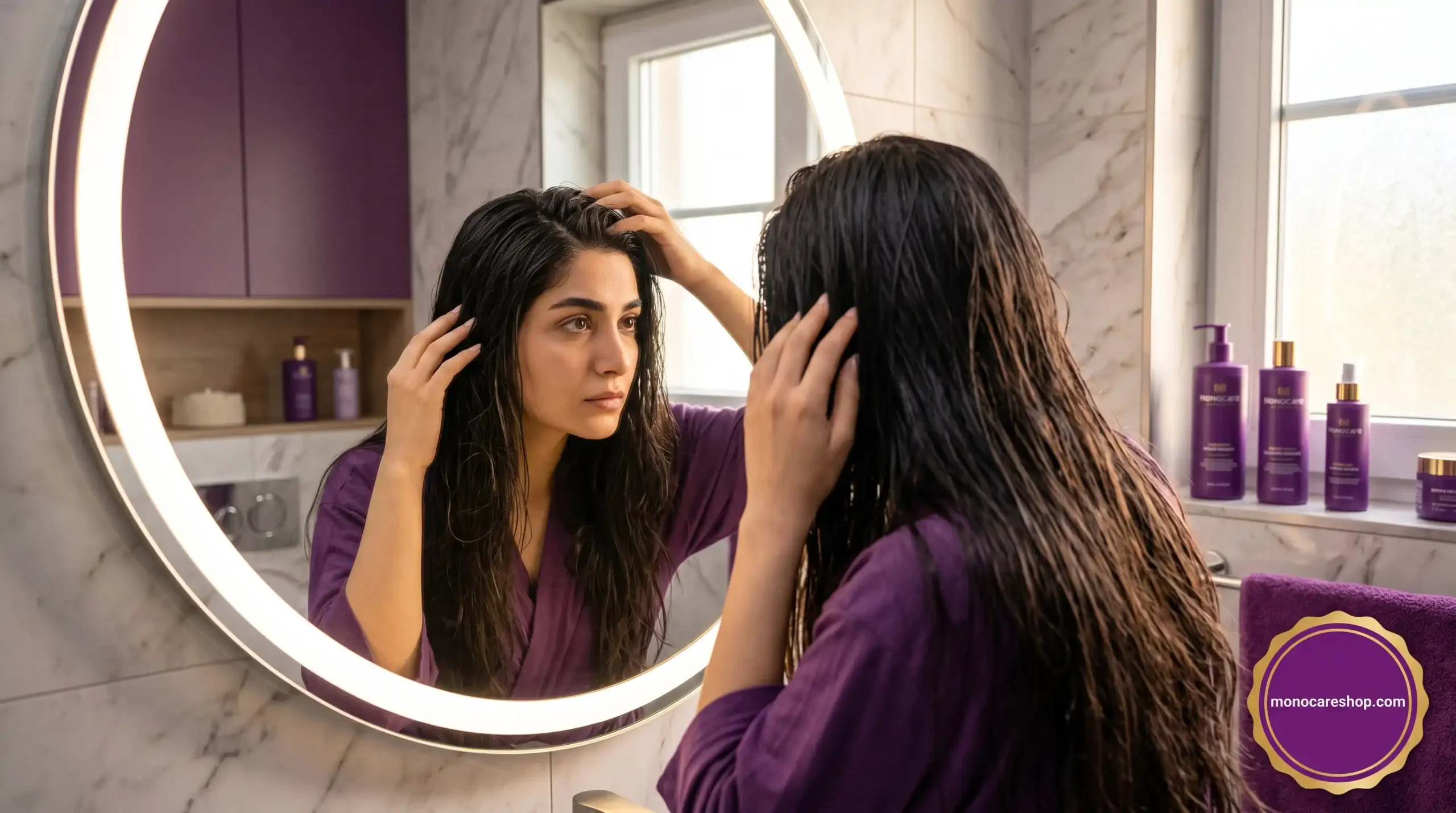 چرب ماندن مو بعد از حمام چه زمانی نیاز به بررسی تخصصی دارد؟