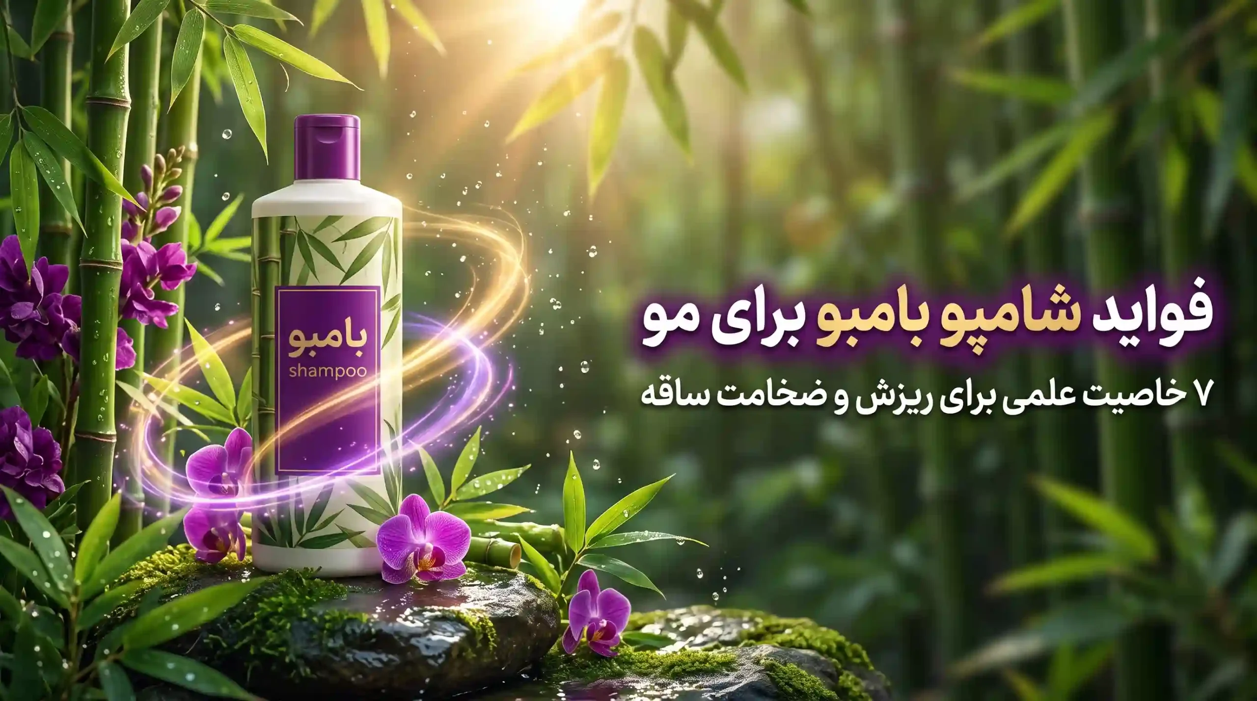 روش صحیح مصرف برای دریافت بیشترین فواید شامپو بامبو