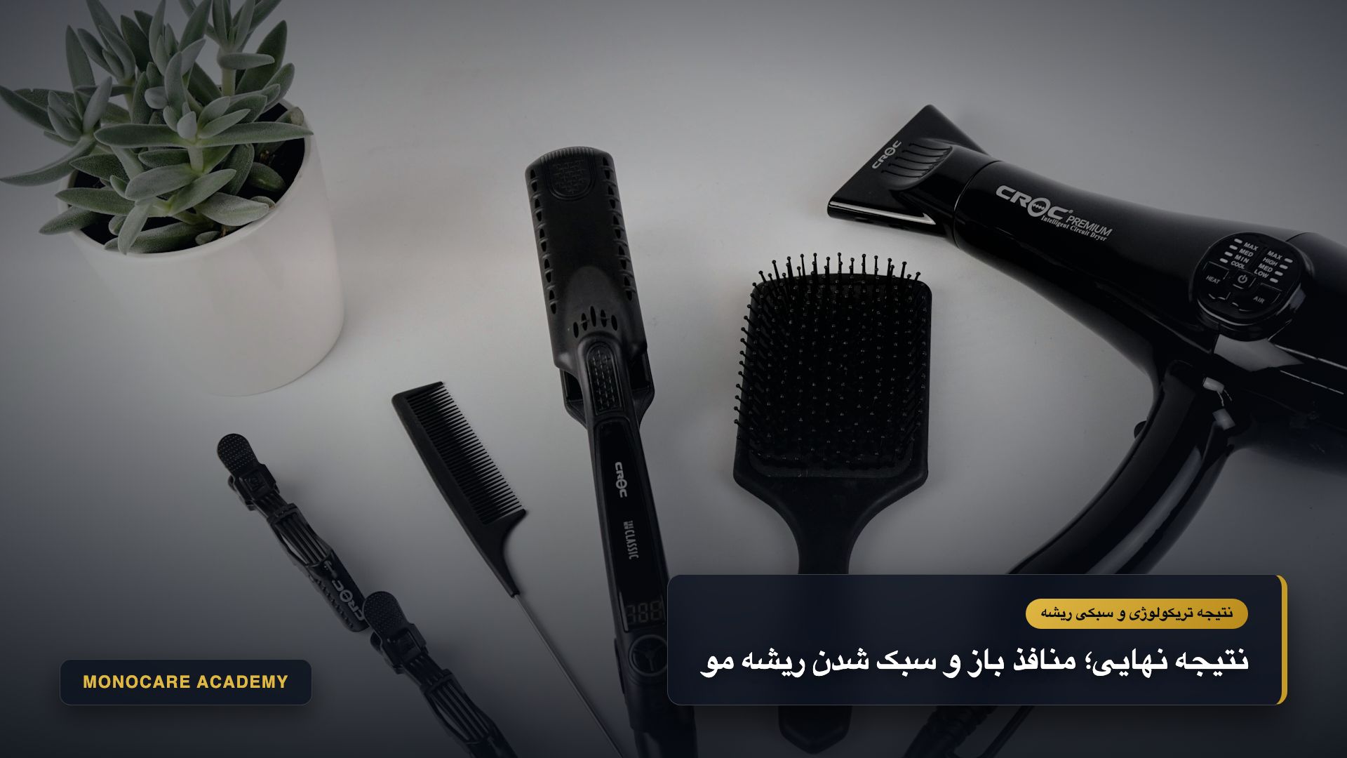 نمای تریکوسکوپی منافذ کاملاً پاکسازیشده، تنفس فولیکول و رفع چسبندگی تار موها