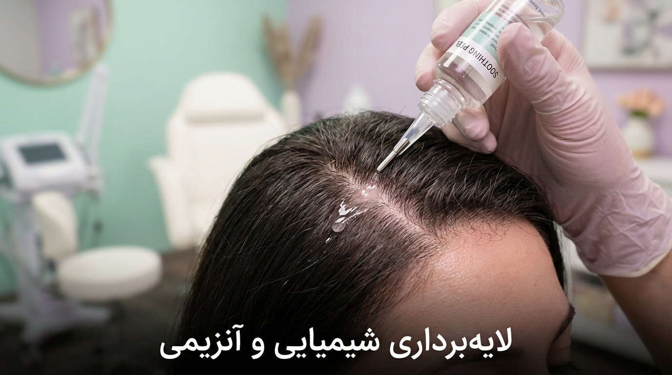 لایهبرداری شیمیایی و آنزیمی ژل لایهبردار آنزیمی بدون دانه با نازل دقیق برای تسکین پوستهای حساس