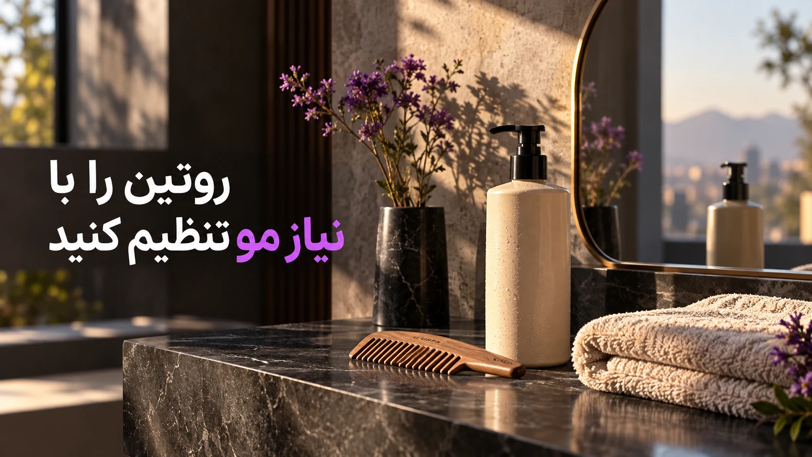 روتین را با نیاز مو تنظیم کنید روتین را با نیاز مو تنظیم کنید؛ تصویر آموزشی مرتبط با روش مراقبت مو